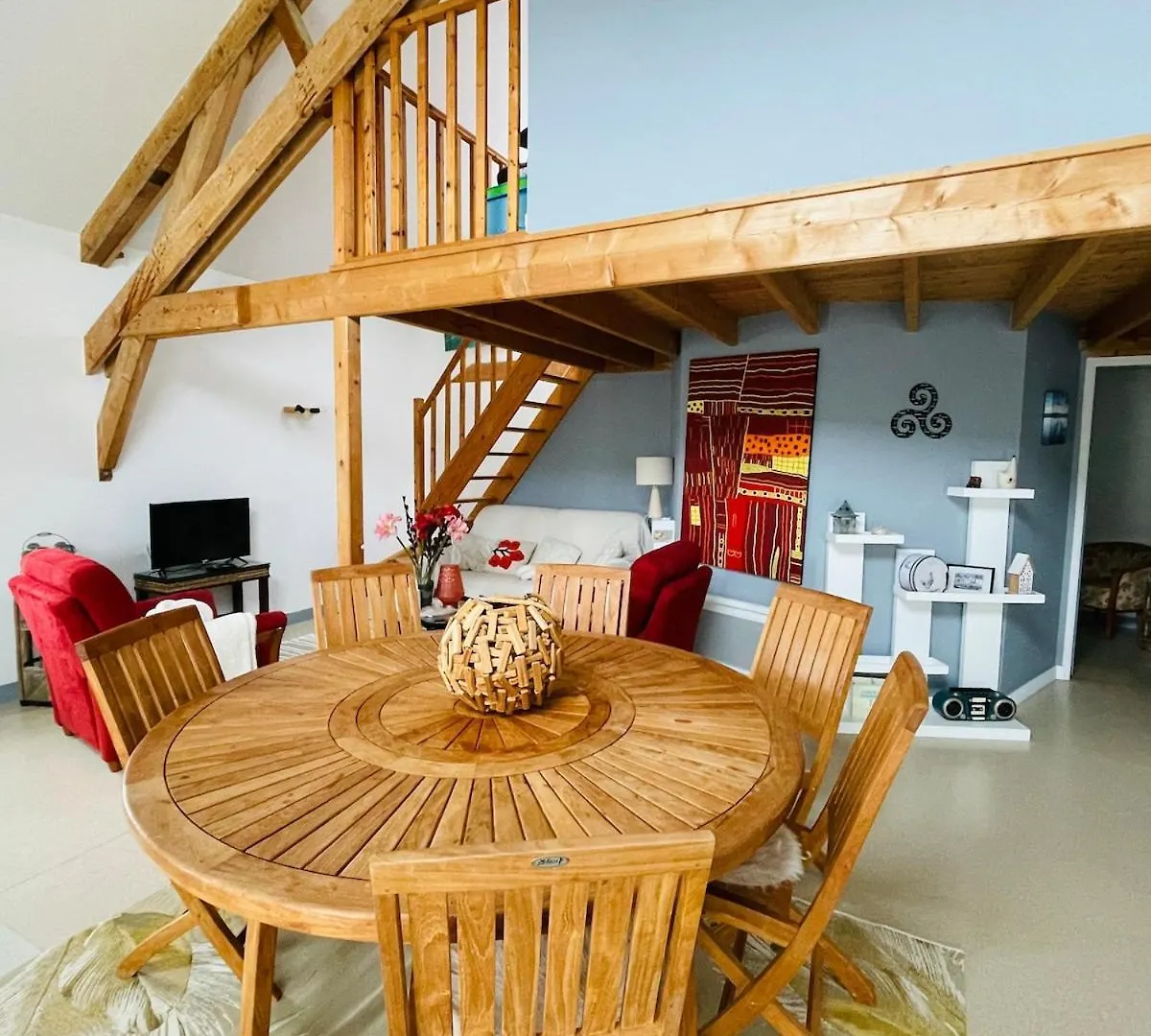 Apartamento T4 Spacieux Au-Dessus D'Un Centre Equestre, Proche Bord De Mer Larmor-Plage
